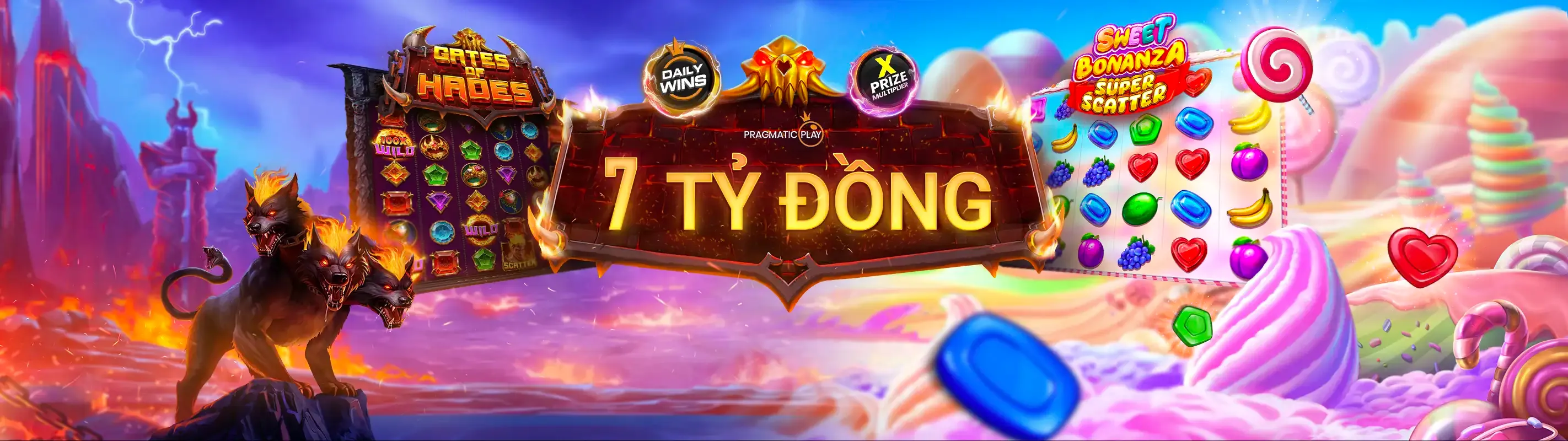 Sân vận động bóng đá với ánh đèn rực rỡ và logo waybet win